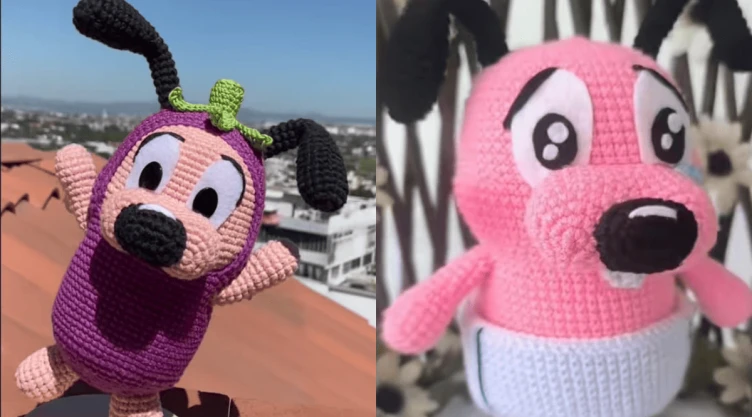 Manualidades de ‘Coraje, el perro cobarde’ 4 ideas para hacer muñecos de crochet para niños.png