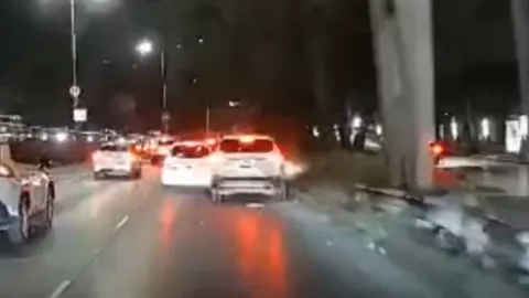 Denuncian en redes presunto “montachoques” rumbo a La Raza, CDMX