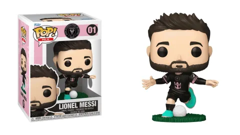 Funko Pop! de Messi en Inter Miami (negro)