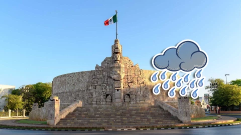 Este es el clima en Mérida, Yucatán, HOY 23 de febrero de 2026_ Regresa el fresco, con lluvias.webp