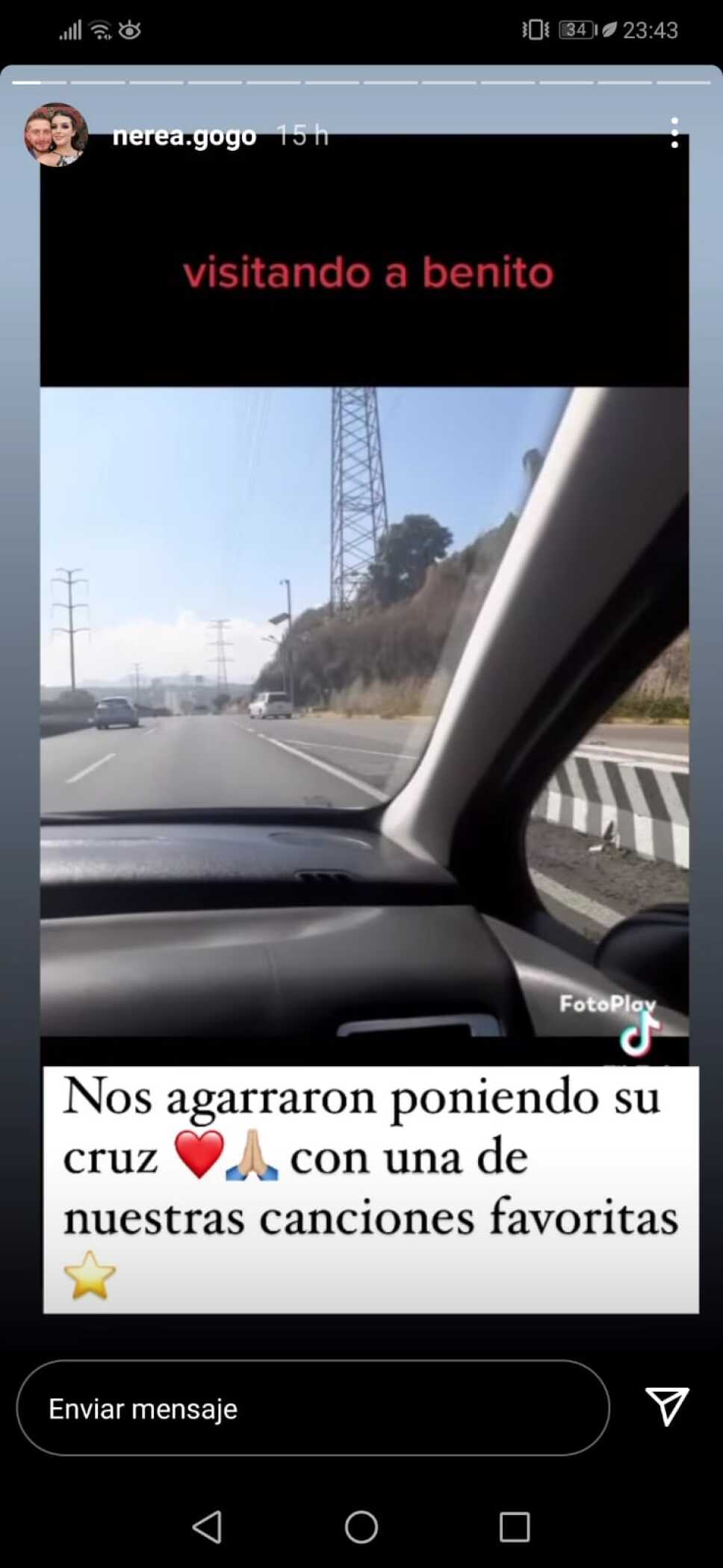 Captan a novia de Octavio Ocaña en el lugar donde murió el actor