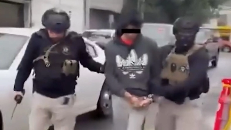 Christian “N” es trasladado al juzgado de control en Altamira, Tamaulipas, tras ser detenido por agresión a Melanie