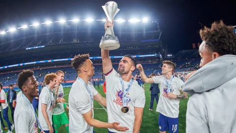 Selecci&oacute;n estados Unidos ganador de la Nations League 2021