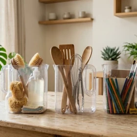 Reciclar bidones de jugo 3 ideas útiles para organizar tu casa