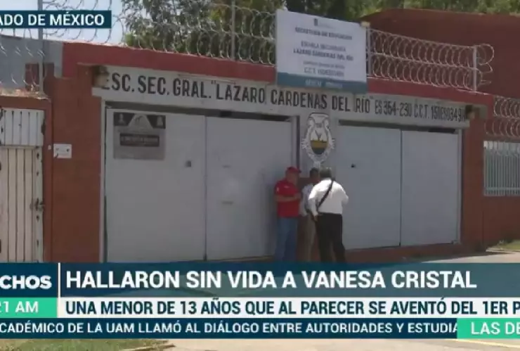 menor muere dentro de secundaria en EdoMex