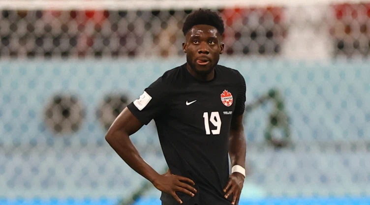Alphonso Davies, jugador de Canadá