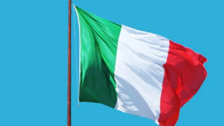Bandera de Italia