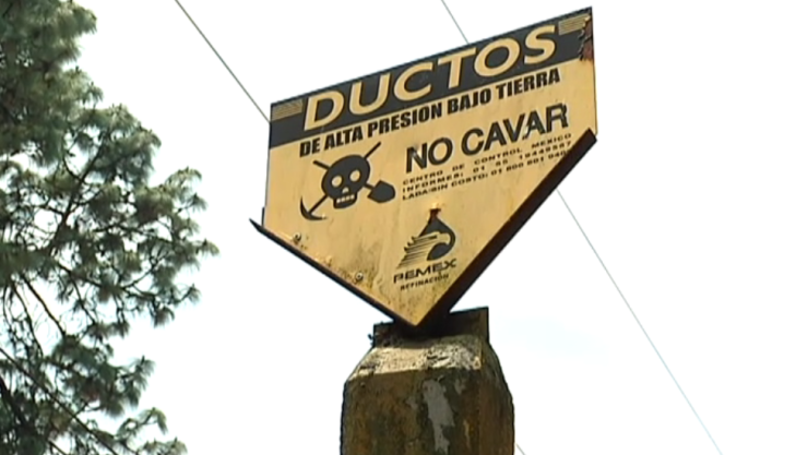 Suspenden operacion de ductos PEMEX Morelos