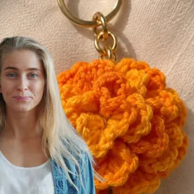 Cómo hacer flores de cempasúchil a crochet: tutorial fácil ideal para principiantes