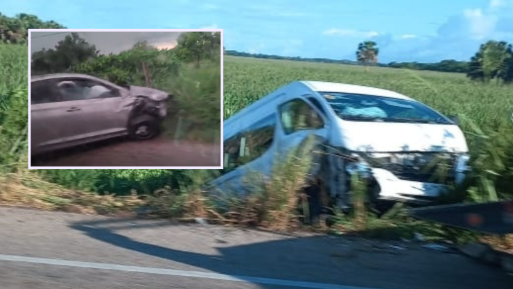 Accidente Frontera colectivo