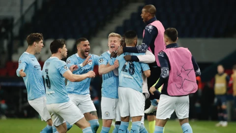El Manchester City derrot&oacute; al PSG en la Champions League