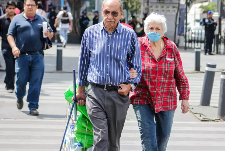 Uso de cubrebocas en la capital