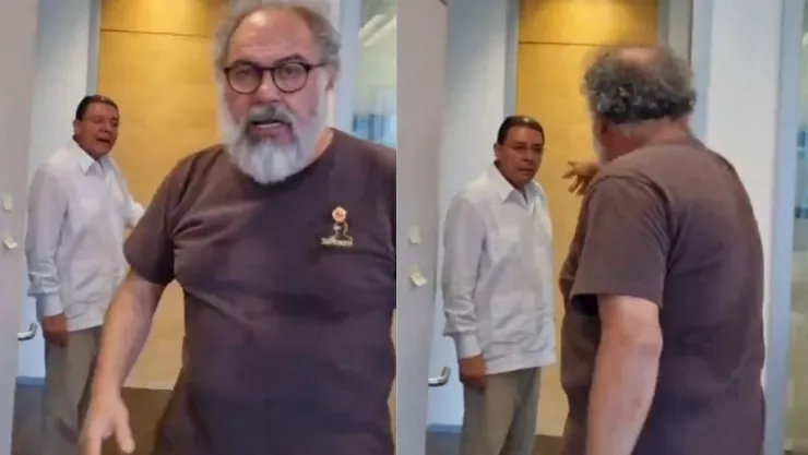 VIDEO Captan a cónsul de México en Shanghái agrediendo personal; SRE se pronuncia