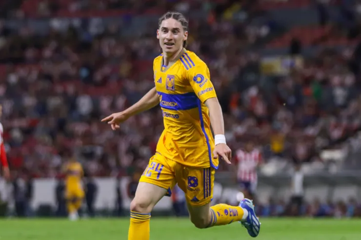 Marcelo Flores gol Chivas Tigres Jornada 14 Liga BBVA MX