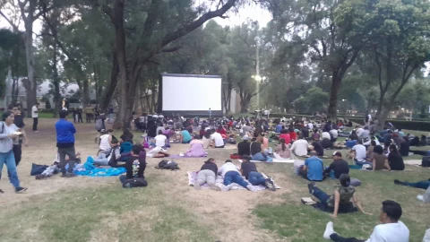Hay cine gratis al aire libre en el Cenart de la CDMX
