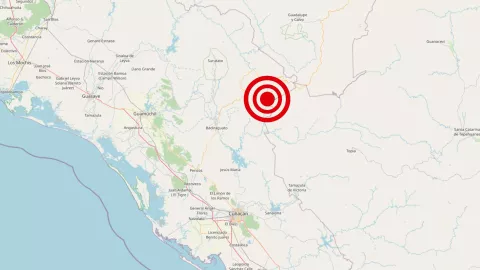 Sismo 3.7 en Badiraguato, Sinaloa este 1 de octubre de 2025