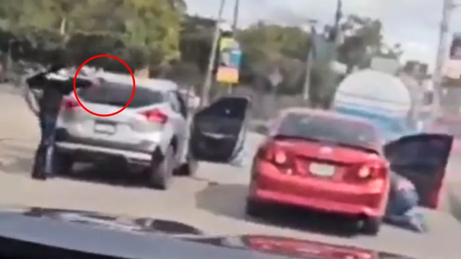 La discusión entre conductores en Huehuetenango terminó con tres detenidos y armas aseguradas