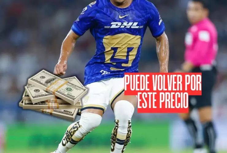 Fue una joya para Pumas y podría volver para el Clausura 2026, pero solo si le llegan al precio