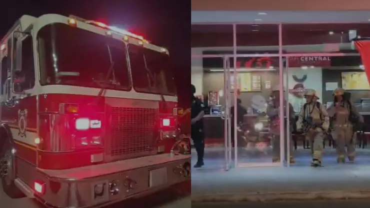 Conato de incendio en plaza comercial de Chetumal provoca movilización de bomberos