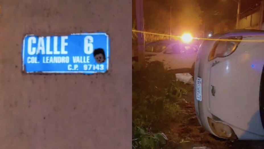 Iba por la Leandro Valle y por un ERROR terminó volcado; así se vivió el fuerte accidente