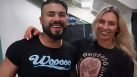 Andrade Charlotte Flair 