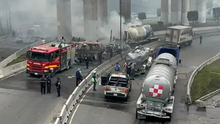 explosión pipa