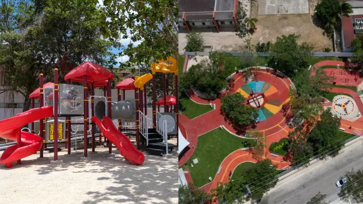 ¡Está listo! Este es el nuevo “Parque de la Paz” en Villas Otoch Paraíso de Cancún | FOTOS
