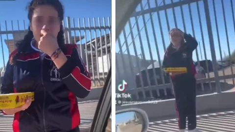 No quiere estudiar y su padre la pone a vender mazapanes