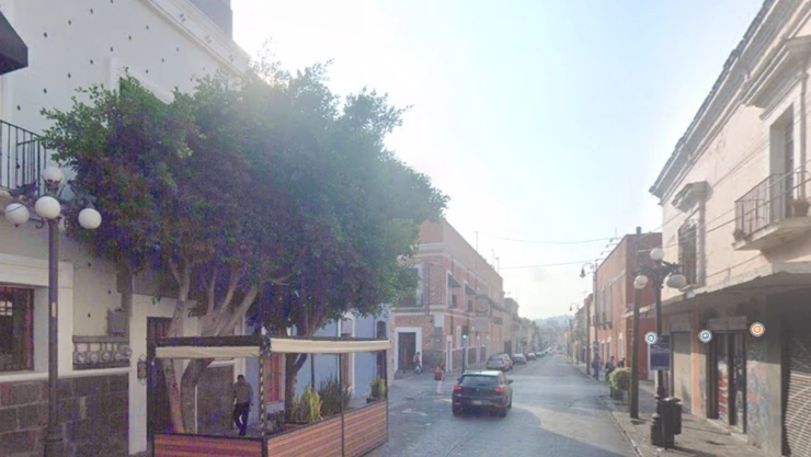 muere hombre centro histórico puebla hoy