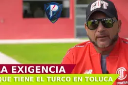 Turco Mohamed entrevista con Christian Martinoli tras su llegada a Toluca