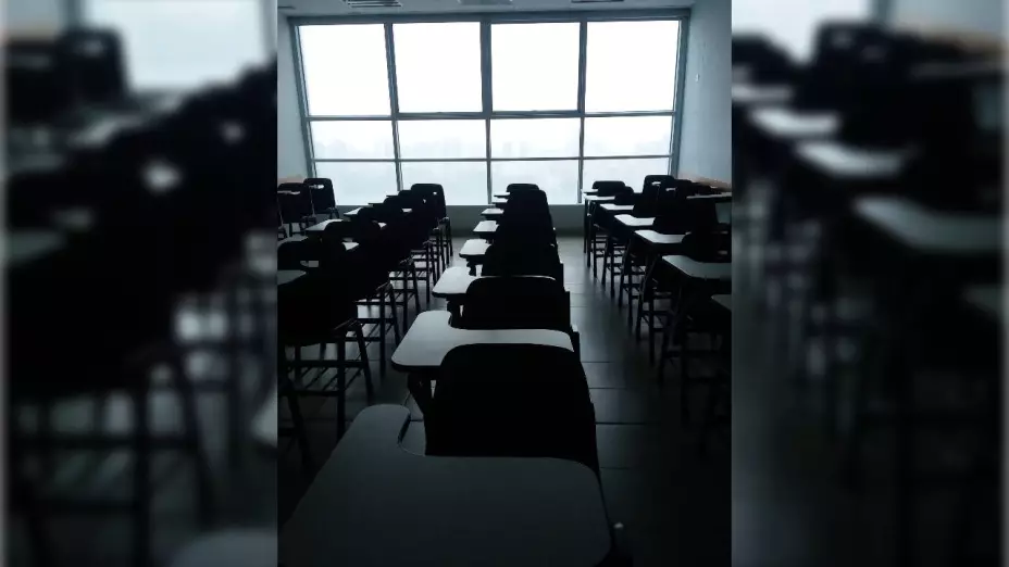 salon de clases vacio