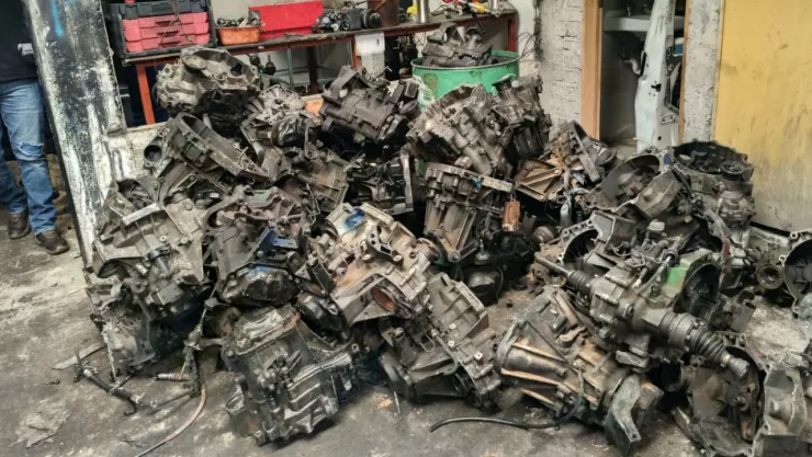 Robo de autopartes en CDMX