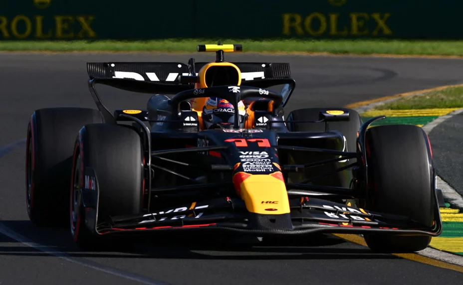Checo Pérez en el GP Australia