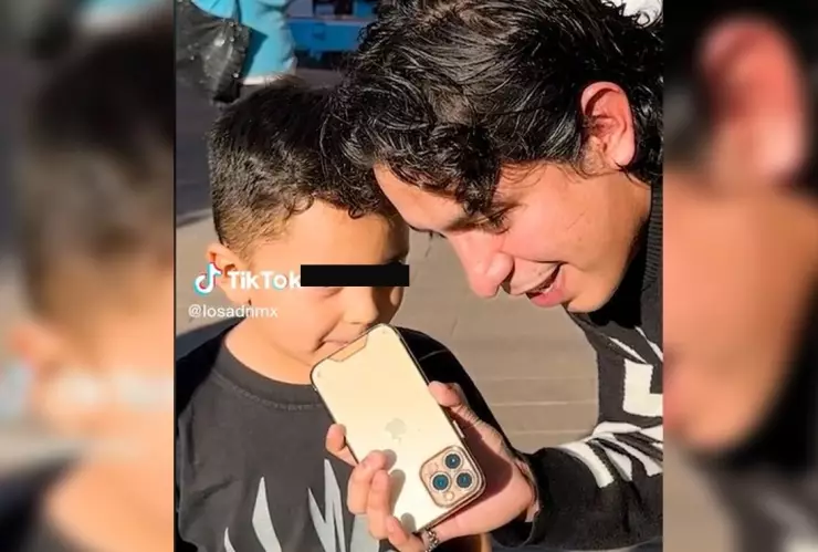 Niño expone infidelidad de su papá.