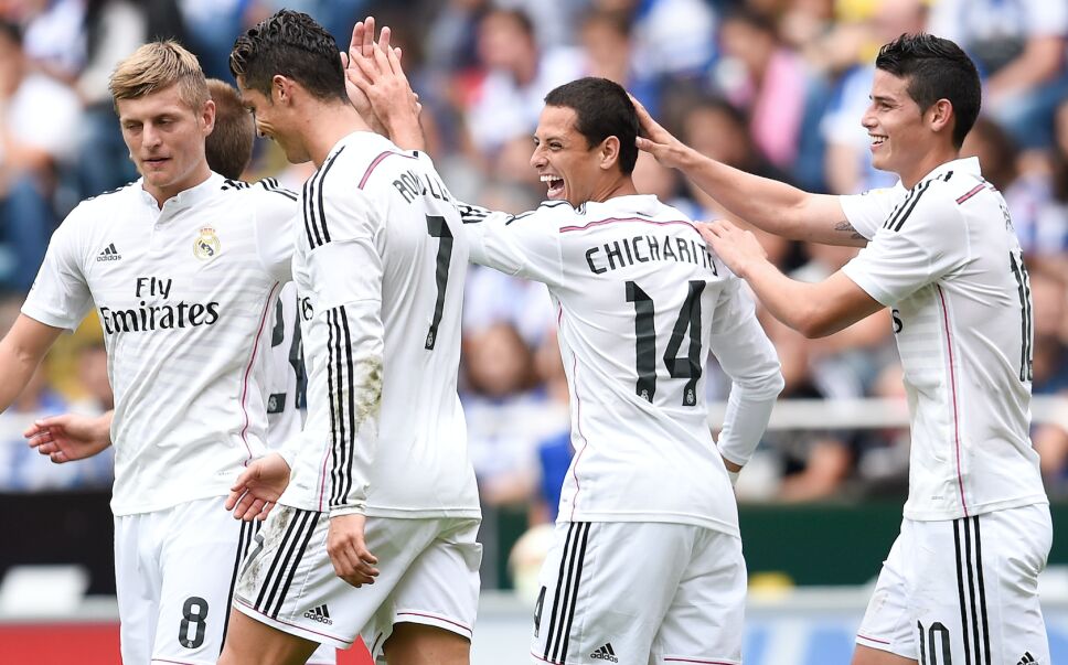 Chicharito en el Real Madrid