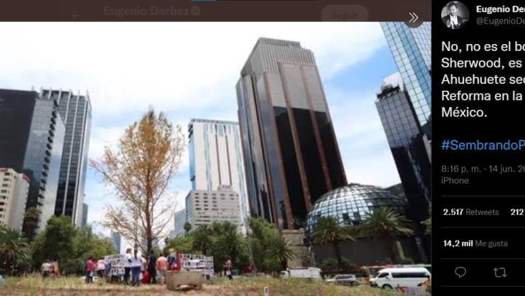 Eugenio Derbez tuiteó sobre México y no les gustó a cibernautas