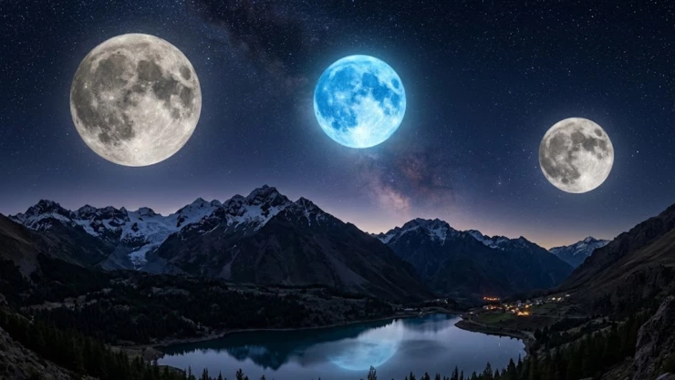 Dos lunas llenas y la ‘rara’ Luna Azul: Estos son TODOS los eventos astronómicos que tendremos en mayo 2026