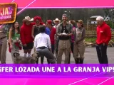 Fernando Lozada canta las mañanitas a su novia en La Granja VIP
