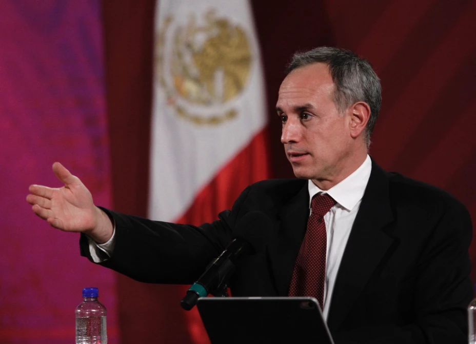 Conferencia Salud en Palacio Nacional