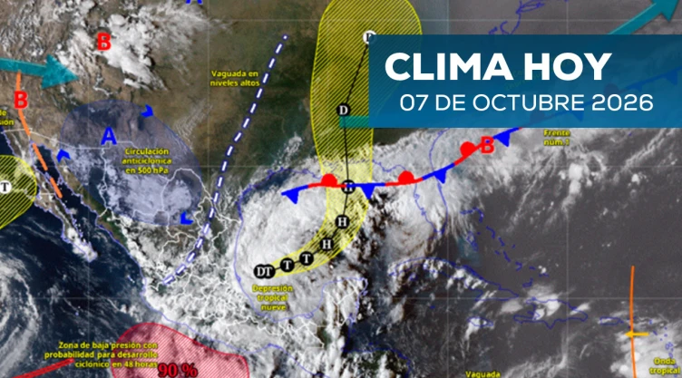 Clima miércoles 7 de octubre
