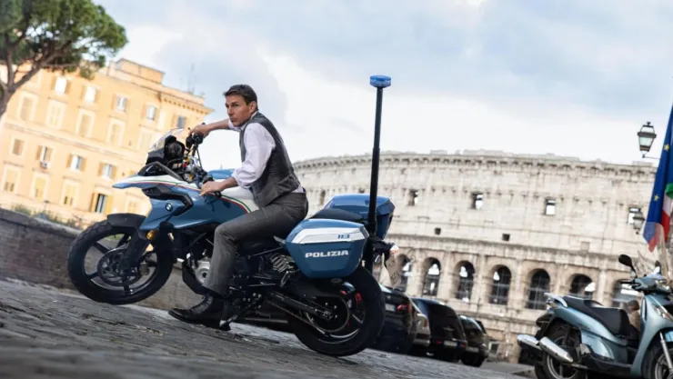 Imagen de Tom Cruise en ‘Misión Imposible: Sentencia Mortal’