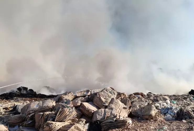 Activan emergencia atmosférica en 3 municipios de Jalisco HOY 14 de abril por incendio en basurero hay riesgo a la salud