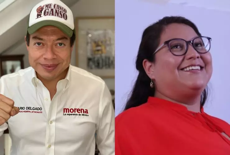 Mario Delgado y Citlalli