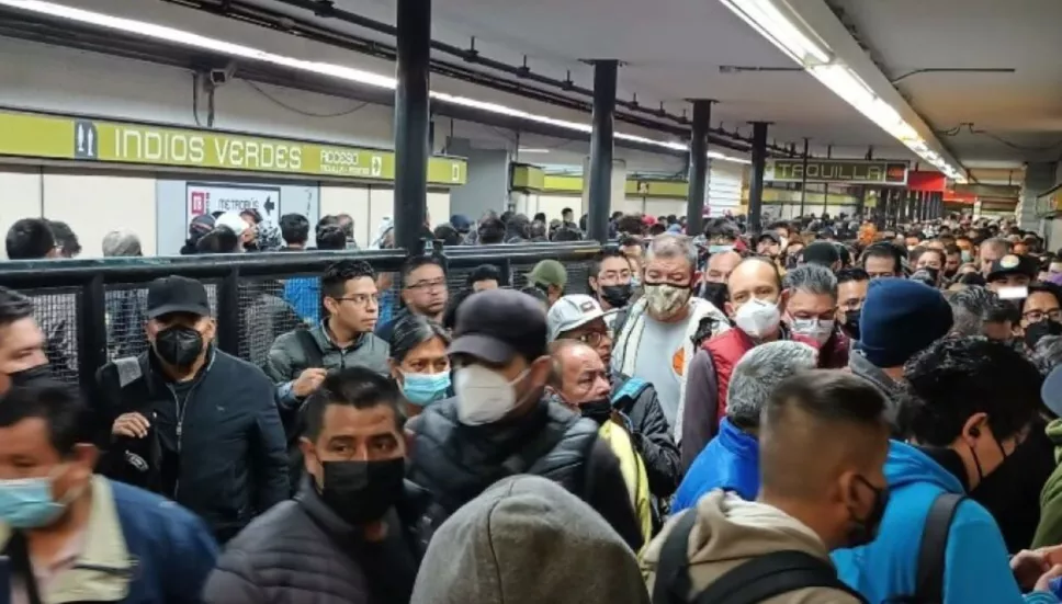 Metro CDMX estacion Indios Verdes