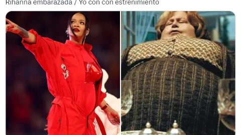 Super Bowl LVII: Los mejores memes que dejó el show de Rihanna