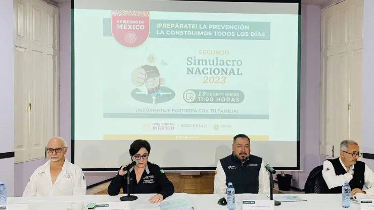 La Coordinación Nacional de Protección Civil (CNPC) dio a conocer los detalles del Segundo Simulacro Nacional 2023.