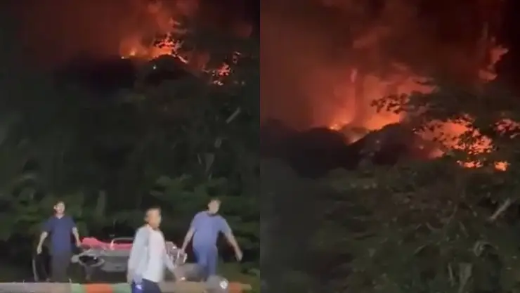 Erupción del volcán Monte Ruang en Indonesia provoca alerta de tsunami