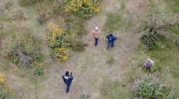 Fosa clandestina en los límites de Hidalgo y Edomex.