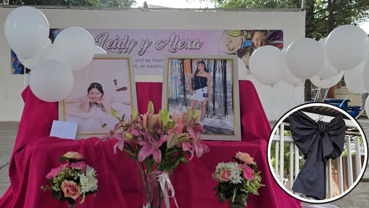 Despiden a Leidy y Alexa en la escuela Rafael Ramírez