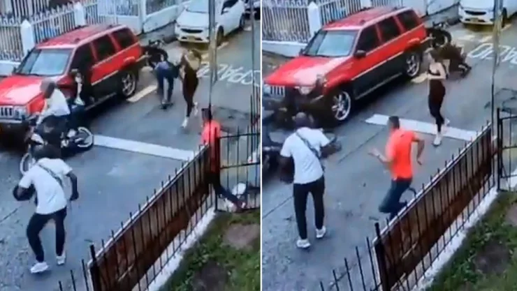 Hombre detiene a ladrones al estilo de Jackie Chan